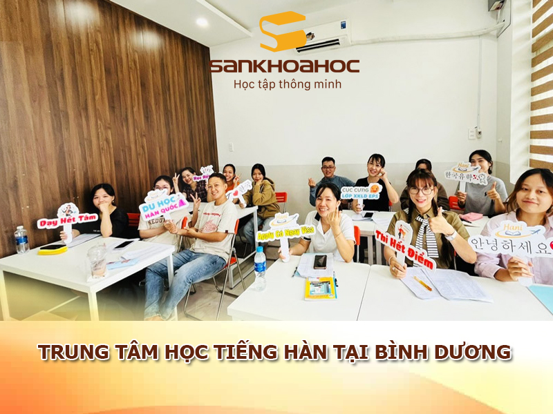 Trung tâm học tiếng Hàn tại Bình Dương