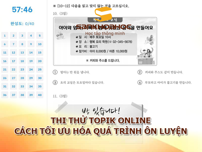 Thi thử topik online